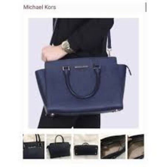 Michael Kors Bag Purple - Picture 1 of 13
